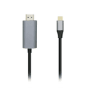 Aisens Cable conversor USB-C a HDMI 4K@60HZ USB-C/M-HDMI/M Negro 1.8m - Cable Adaptador