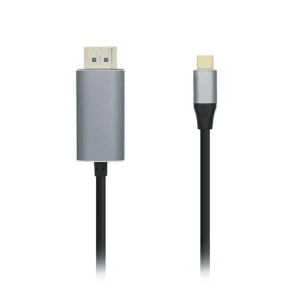 Aisens USB-C a Displayport 4K@60HZ, USB-C/M-DP/M, Negro, 0.8m - Cable