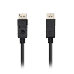 AISENS Cable Displayport V1.2 4K@60HZ, DP/M-DP/M, Negro, 10m