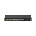 NETGEAR GSM4230P-100EUS switch Gestionado L2/L3 Gigabit Ethernet (10/100/1000) Energía sobre Ethernet (PoE) 1U Negro