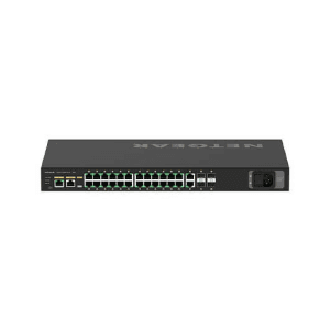 NETGEAR GSM4230P-100EUS switch Gestionado L2/L3 Gigabit Ethernet (10/100/1000) Energía sobre Ethernet (PoE) 1U Negro