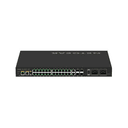 NETGEAR GSM4230UP Gestionado L2/L3 Gigabit Ethernet (10/100/1000) Energía sobre Ethernet (PoE) 1U Negro