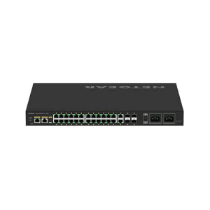 NETGEAR GSM4230UP Gestionado L2/L3 Gigabit Ethernet (10/100/1000) Energía sobre Ethernet (PoE) 1U Negro