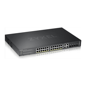Zyxel GS2220-28HP-EU0101F switch Gestionado L2 Gigabit Ethernet (10/100/1000) Energía sobre Ethernet (PoE) Negro