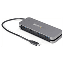 StarTech.com Hub Ladrón USB C de 4 Puertos - 4x USB-A - Concentrador USB 3.0 Tipo C de 5Gbps (USB 3.2 Gen 1) - Hub Portátil USB-