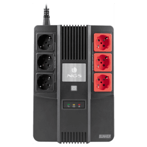 NGS Fortress Bunker 600VA 350W 6 salidas AC - SAI