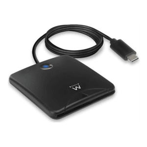 Ewent EW1055 lector de tarjeta inteligente Interior USB 3.2 Gen 1 (3.1 Gen 1) Negro