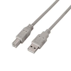AISENS A101-0002 cable USB USB 2.0 1,8 m USB A USB B Beige