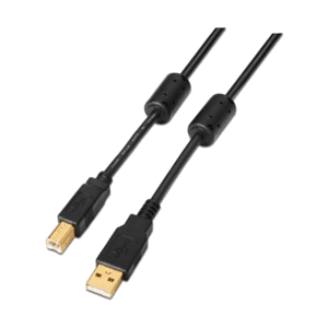AISENS A101-0009 cable USB 2 m USB 2.0 USB A USB B Negro