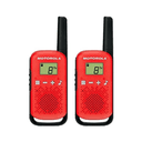 Motorola TalkAbout T42 two-way 16 canales Negro, Rojo - Walkie Talkie