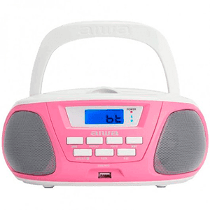 Aiwa Boombox BBTU-300PK - Bluetooth CD USB MP3 - Radio CD