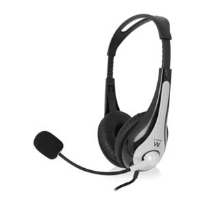 Ewent EW3562 Negro Plata - Auriculares