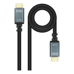 TooQ 10.15.8002 HDMI tipo A 2m Negro - Cable
