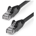 StarTech.com N6LPATCH2MBK Red 2m Cat6 U/UTP (UTP) Negro - Cable