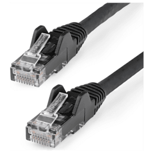 StarTech.com N6LPATCH2MBK Red 2m Cat6 U/UTP (UTP) Negro - Cable