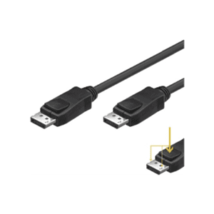 Ewent EW-140100-020-N-P DisplayPort 2m Negro - Cable