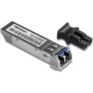 Trendnet TEG-MGBS20 convertidor de medio 1250 Mbit/s 1310 nm Monomodo Negro, Acero inoxidable
