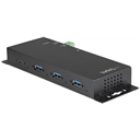 StarTech.com Hub USB-C de 4 Puertos de 10Gbps - Ladrón Concentrador USB Tipo C Industrial de Metal con 3 Puertos USB-A y 1 USBC 