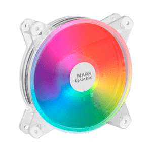 Mars Gaming MFD 120mm Transparente - Ventilador Caja