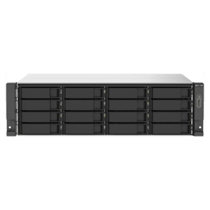 QNAP TS-1673AU-RP-16G Bastidor (3U) Ethernet Negro - NAS
