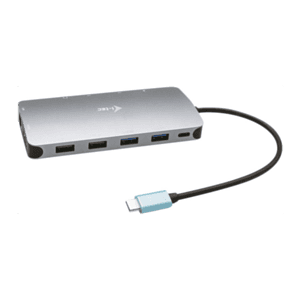 i-tec Metal USB-C Nano 3x Display Docking Station + Power Delivery 100 W