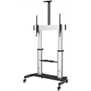 StarTech.com Soporte Móvil de TV - Carrito de TV de Servicio Pesado para Pantallas de 60 a 100 Pulgadas - 100kg - Soporte Univer