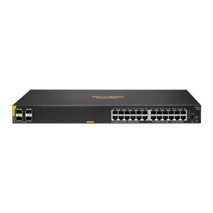 HPE Aruba Networking CX 6100 24G Class4 PoE 4SFP+ 370W Switch