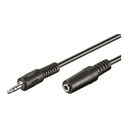Ewent EW-220200-030-N-P Audio 3m 3,5mm Negro - Cable