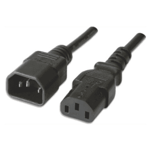 Ewent EC1913 cable de transmisión Negro 1,8 m C14 acoplador C13 acoplador