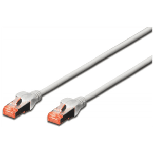 Ewent EW-6SF-100 Cat6 S/FTP 10m Gris - Cable Red