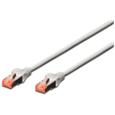 Ewent EW-6SF-010 Gris 1m Cat6 S/FTP (S-STP) - Cable Red