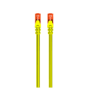 Ewent IM1011Amarillo 1m Cat6 U/UTP  - Cable Red