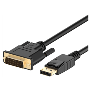 Ewent EC1441 adaptador de cable de vídeo 1,8 m DisplayPort DVI-D Negro