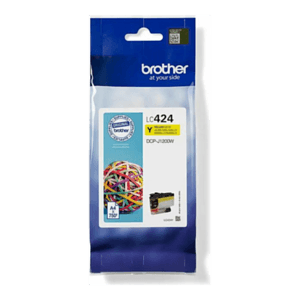 Brother LC424Y cartucho de tinta 1 pieza(s) Original Amarillo