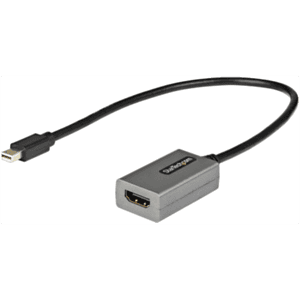 StarTech.com Adaptador Mini DisplayPort a HDMI - Tipo Llave - Conversor Mini DisplayPort 1.2 a HDMI 1080p - Convertidor de Víde