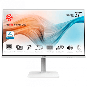 MSI Modern MD271PW 27´´ - LED - Full HD - Blanco - Monitor