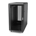 StarTech.com Armario Rack para Servidores 32U 19" 4 Columnas - Rack de Servidores con Cerradura y Seguro - Rack con Ruedas y Car