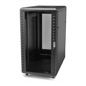 StarTech.com Armario Rack para Servidores 32U 19" 4 Columnas - Rack de Servidores con Cerradura y Seguro - Rack con Ruedas y Car