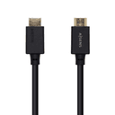 Aisens HDMI V2.1 Ultra Alta Velocidad / HEC 8k@60Hz 48Gbps A/M-A/M Negro 2.0m - Cable