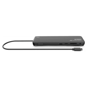 Urban Factory TCD45UF base para portátil y replicador de puertos Alámbrico USB 3.2 Gen 1 (3.1 Gen 1) Type-C Negro