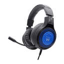 Ewent PL3322 auricular y casco Auriculares Banda para cuello Conector de 3,5 mm Negro Azul