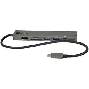 StarTech.com Adaptador Multipuertos USB C - Docking Station USB Tipo C a HDMI 2.0 4K 60Hz - Entrega de Alimentación 100W Pass-th