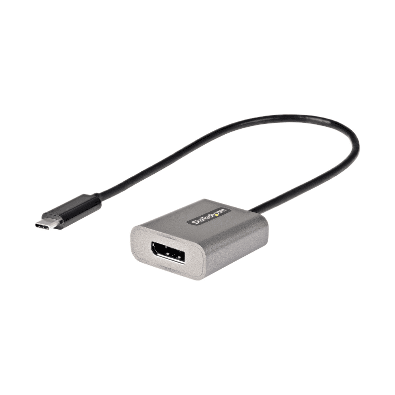 StarTech.com Adaptador USB C a DisplayPort - Conversor USB Tipo C a DisplayPort 1.4 de 8K/4K 60Hz - Convertidor de Vídeo Tipo Do