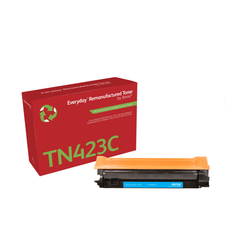 Tóner Everyday™ Cian remanufacturado de Xerox es compatible con Brother TN423C, Capacidad alta