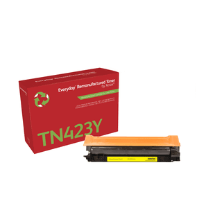 Tóner Everyday™ Amarillo remanufacturado de Xerox es compatible con Brother TN423Y, Capacidad alta