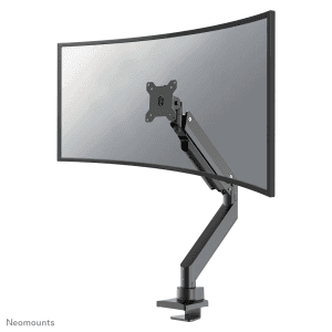Neomounts NM-D775BLACKPLUS Brazo de monitor 10-49" - resorte de gas - Topfix - Tope-a-180°