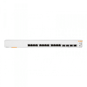 Hewlett Packard Enterprise Aruba Instant On 1960 12XGT 4SFP+ Gestionado L2+ Gigabit Ethernet (10/100/1000) 1U Blanco