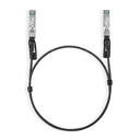 TP-Link Omada TL-SM5220-1M Cable de fibra óptica e InfiniBand SFP+ DAC Negro