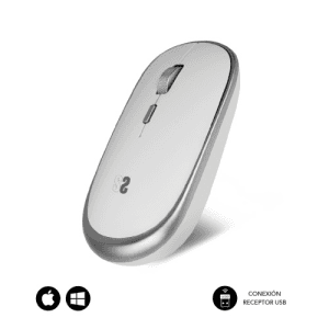 Subblim Mini Wireless Silver - Raton