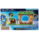 Diorama Sonic Colina Verde con Figura Sonic de 6 cm